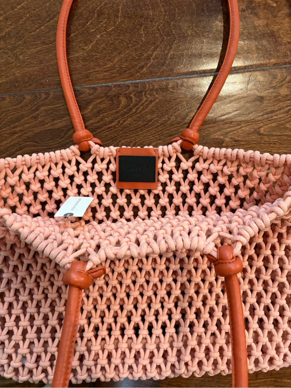 Clare V. Sandy Netted Tote - Picture 7 of 9